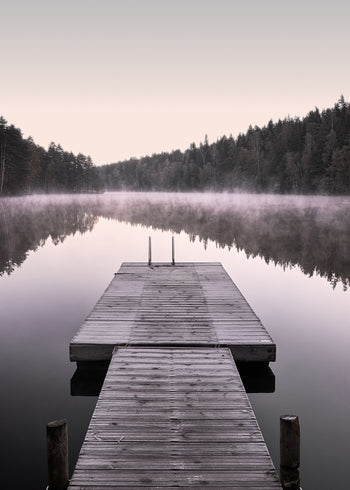 Ljuddämpande tavla - Scenic Lake