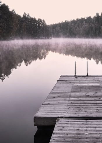 Ljuddämpande tavla - Scenic Lake