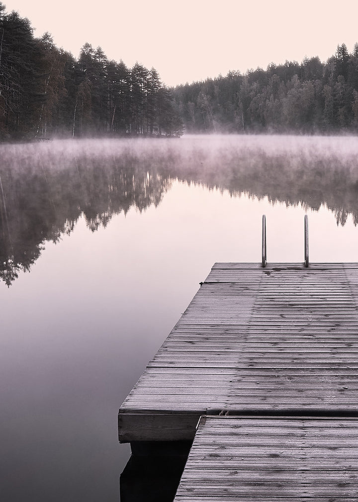 Ljuddämpande tavla - Scenic Lake