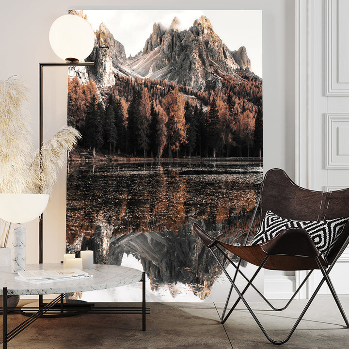 Ljuddämpande tavla - Alps in Autumn
