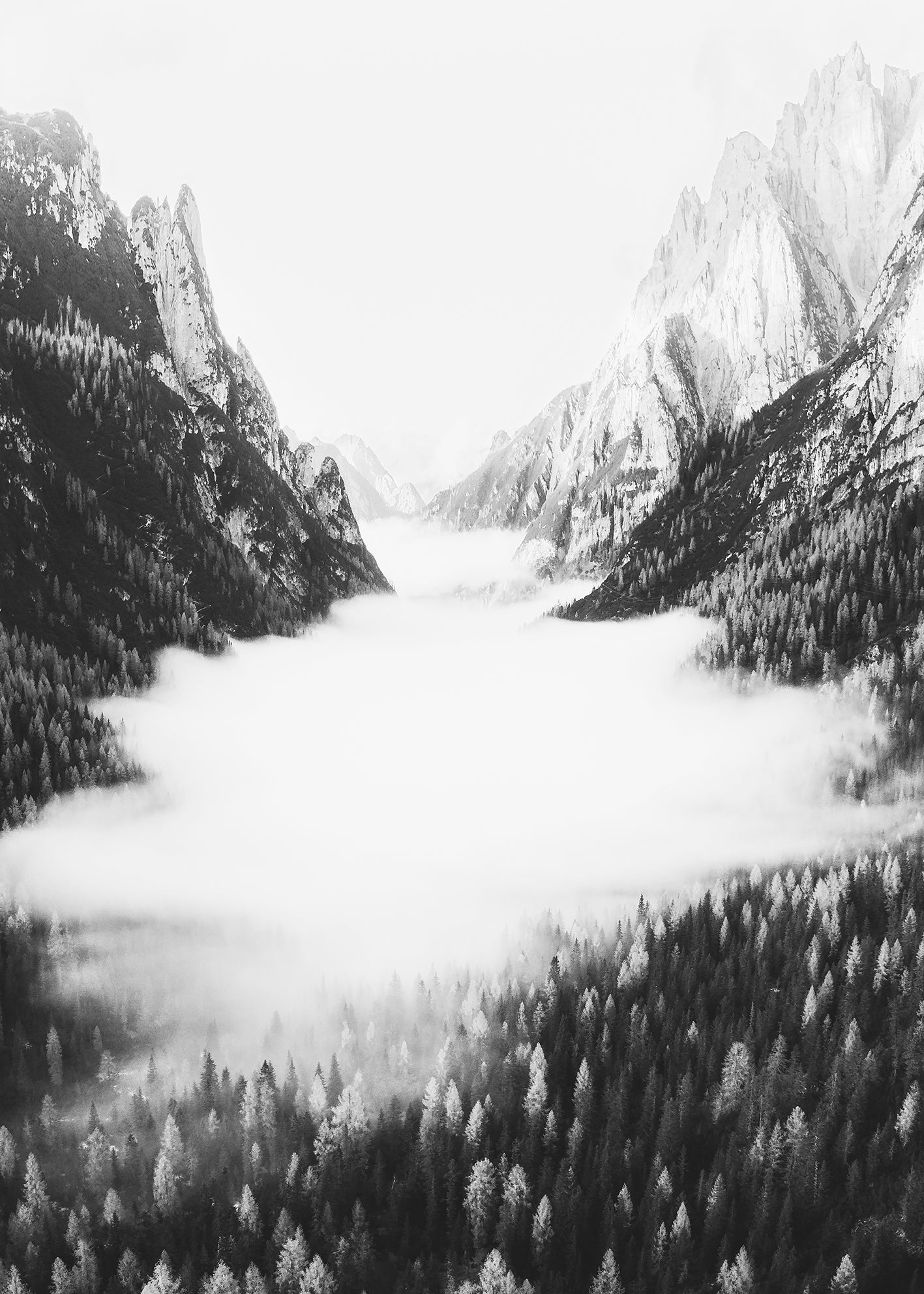 Ljuddämpande tavla - Mountains and Valleys