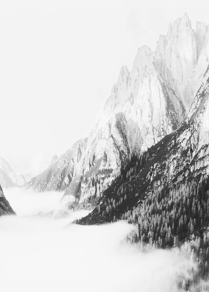 Ljuddämpande tavla - Mountains and Valleys