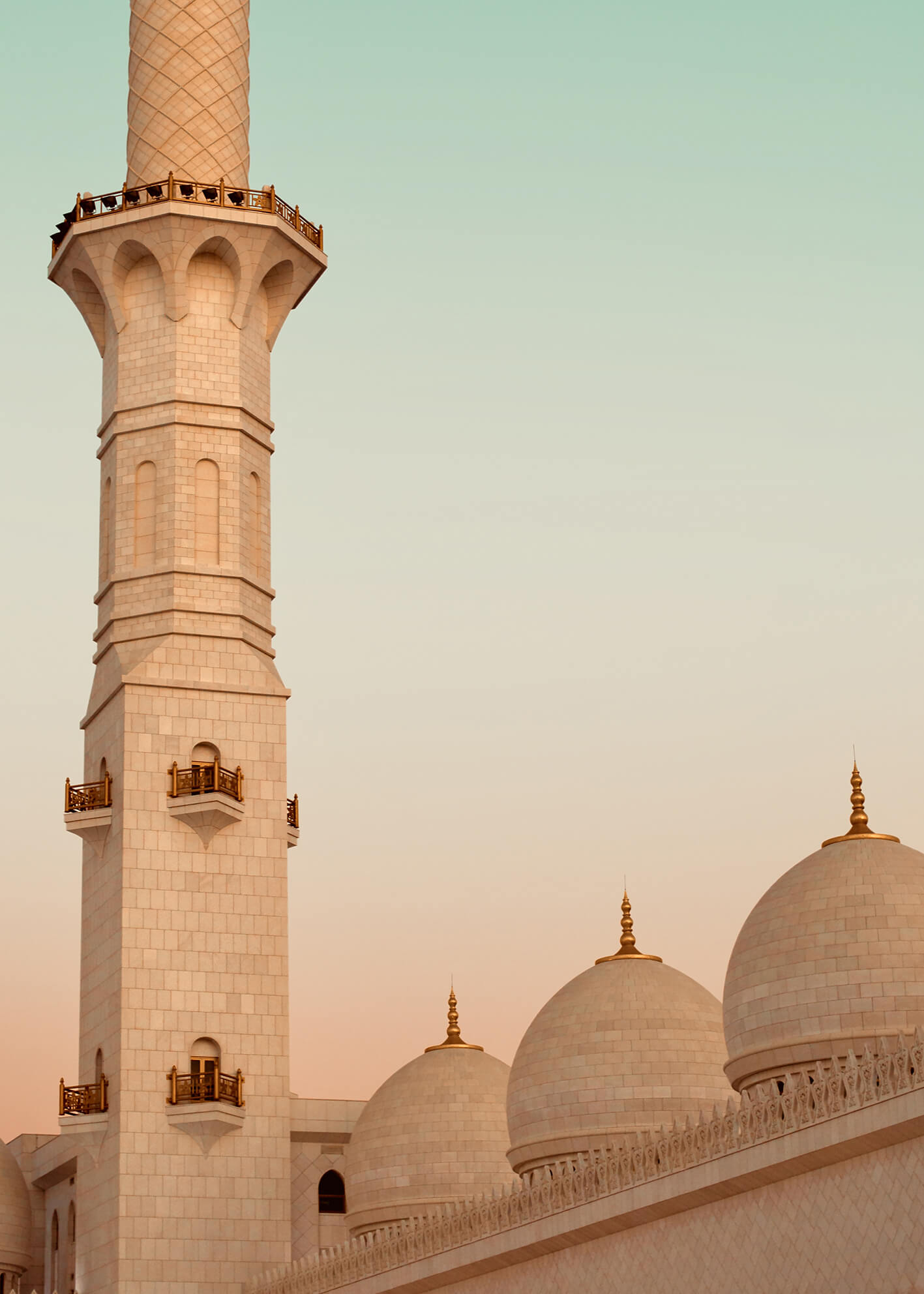 Ljuddämpande tavla - Domes and Moon