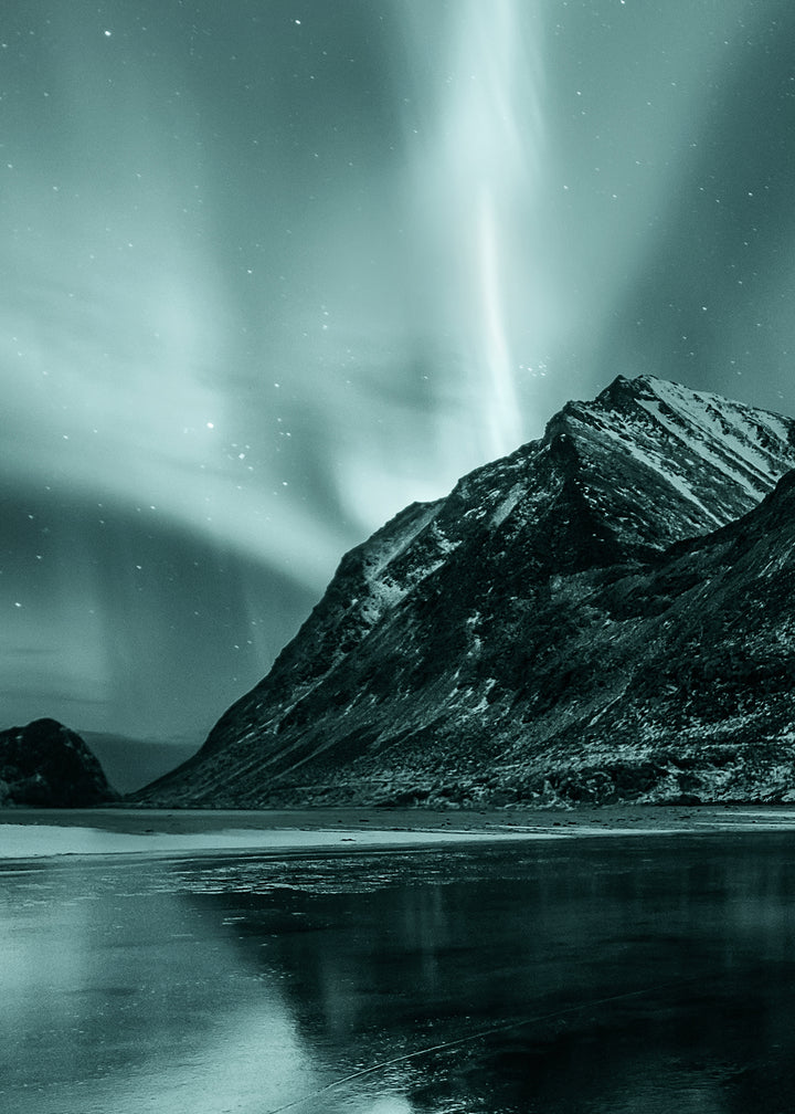 Ljuddämpande tavla - Lights under Mountains