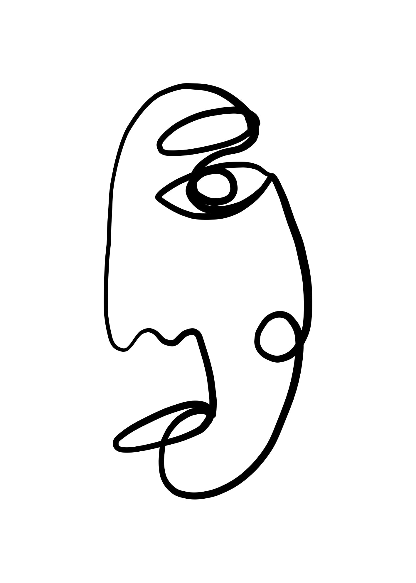 Ljuddämpande tavla - Smiley