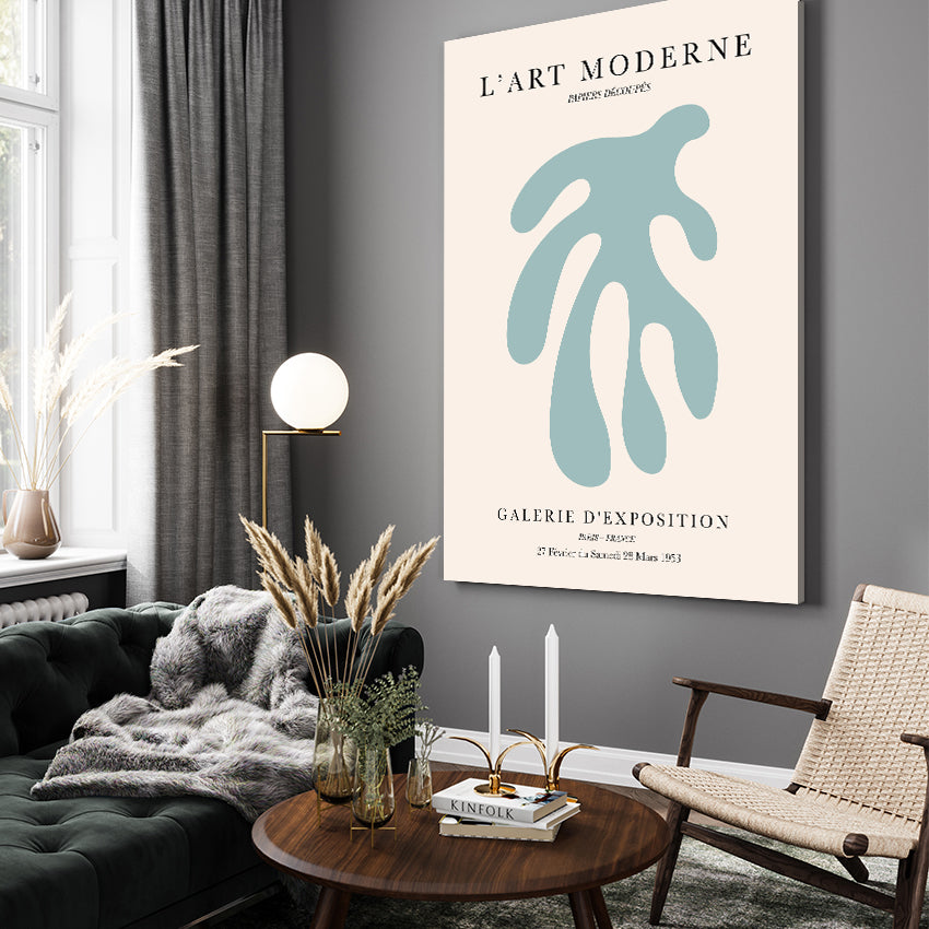 Ljuddämpande tavla - Palm Leaf