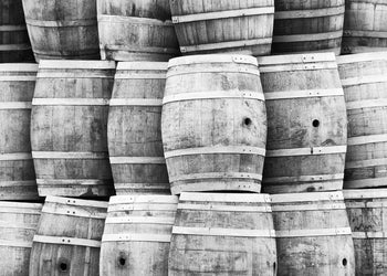 Ljuddämpande tavla - Wine Barrels