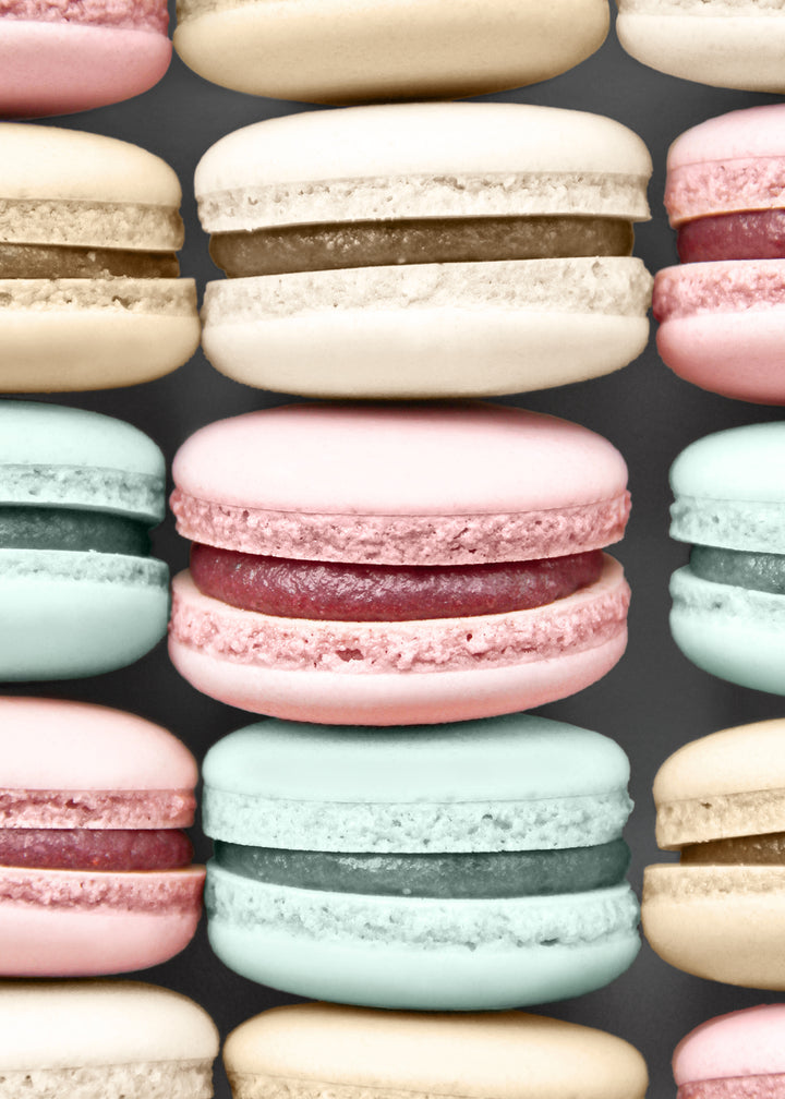 Ljuddämpande tavla - Macarons