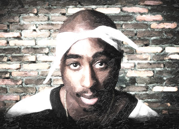 Ljuddämpande tavla - Tupac Tavla