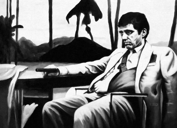 Ljuddämpande tavla - Scarface Tavla