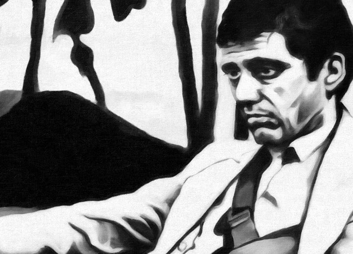 Ljuddämpande tavla - Scarface Tavla