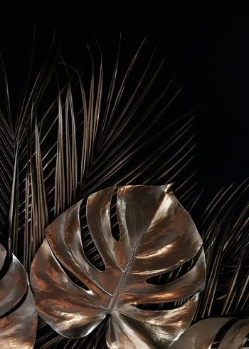 Ljuddämpande tavla - Monstera of Copper