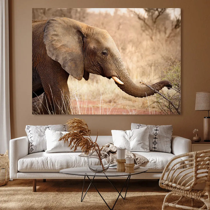 Canvastavla - African Elephant