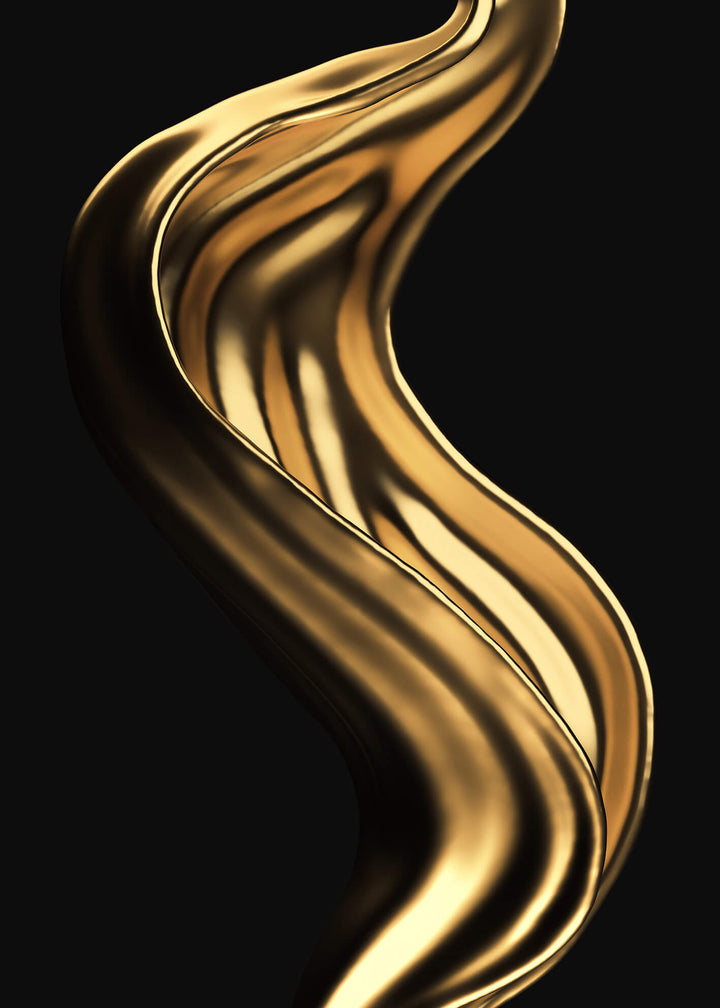 Canvastavla - Gold Splash