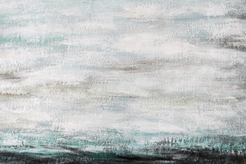 Abstrakt Oljemålning - Black Pearl (80x120cm)