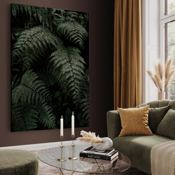 Canvastavla - Fern Forest