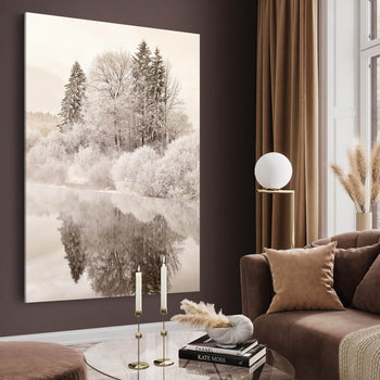 Ljuddämpande tavla - Trees in Winter
