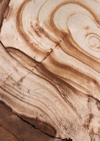 Ljuddämpande tavla - Swirling Wood