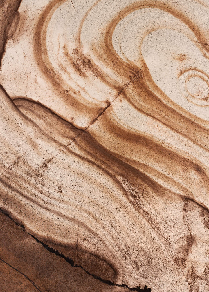 Ljuddämpande tavla - Swirling Wood
