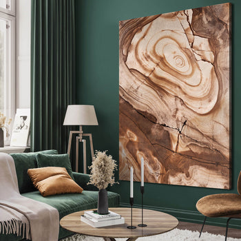 Ljuddämpande tavla - Swirling Wood