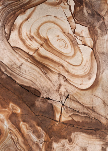 Ljuddämpande tavla - Swirling Wood