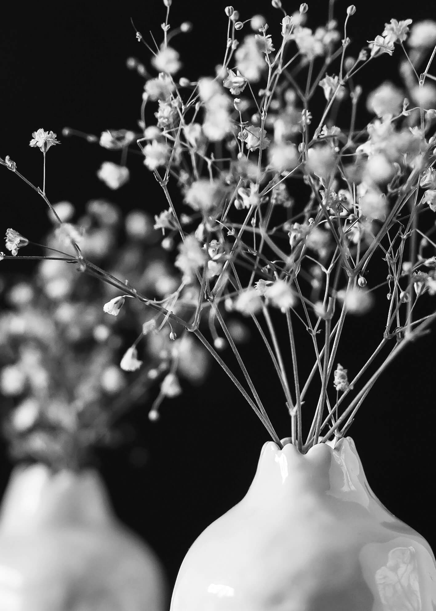 Ljuddämpande tavla - Lilly vase