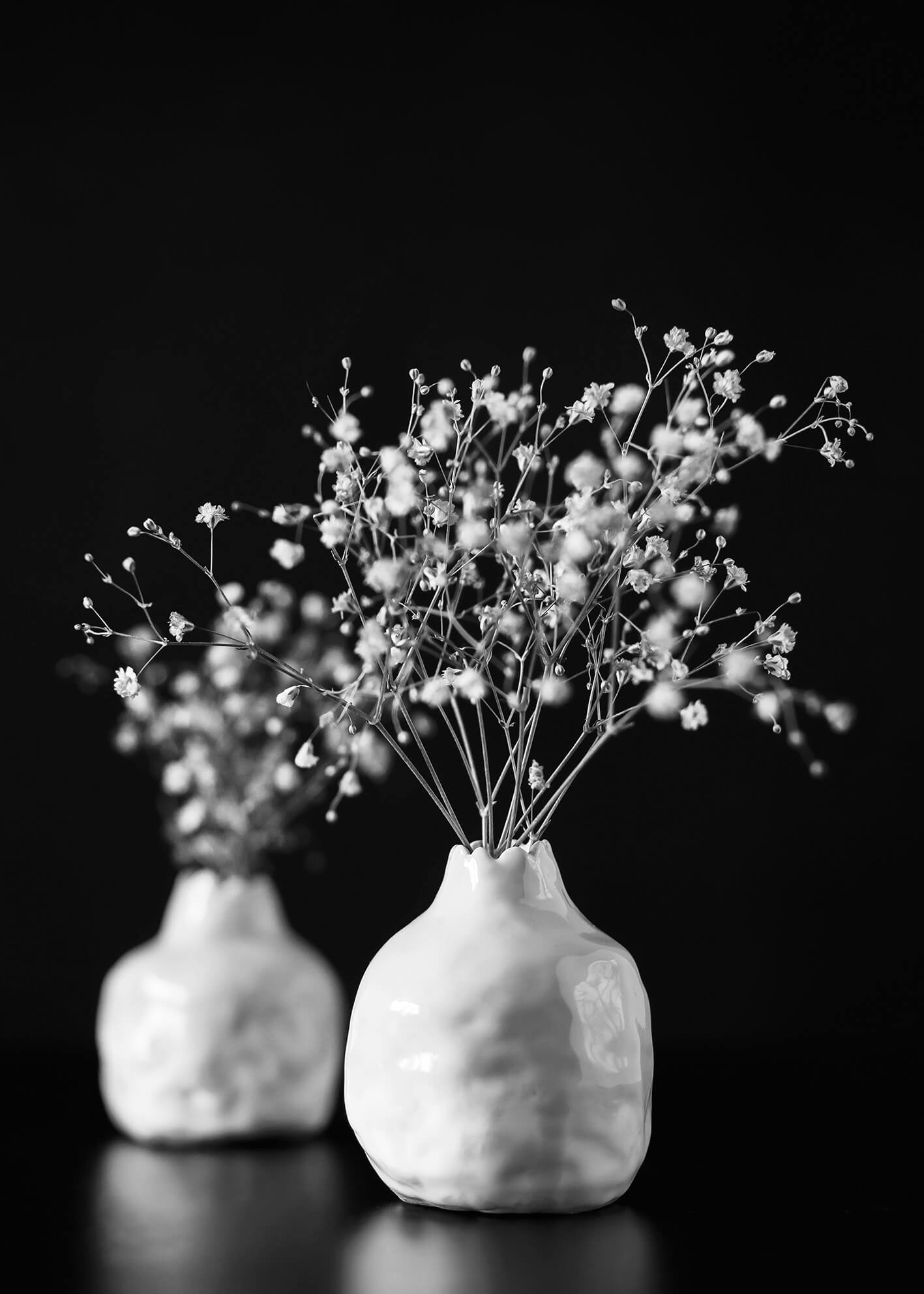 Ljuddämpande tavla - Lilly vase