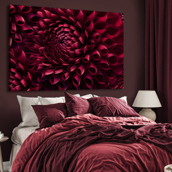 Ljuddämpande tavla - Dahila Viva Magenta