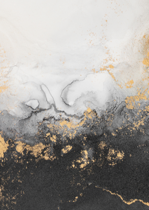 Canvastavla - Thunder marble