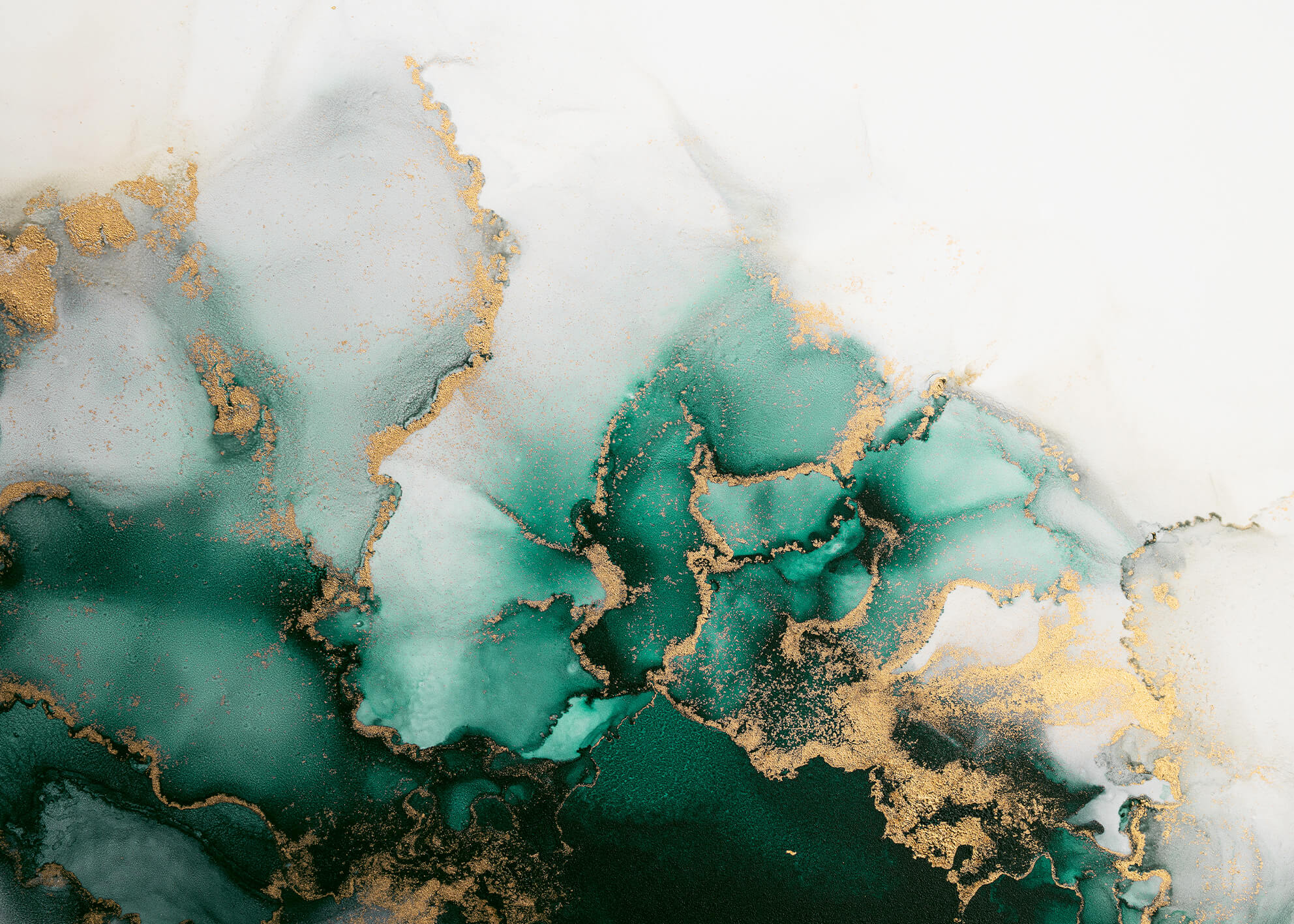 Ljuddämpande tavla - Jade marble