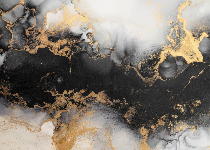 Ljuddämpande tavla - Smoke marble