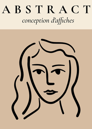 Ljuddämpande tavla - Matisse Inspired Woman