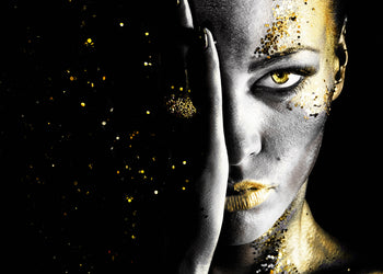 Canvastavla - Golden Lady