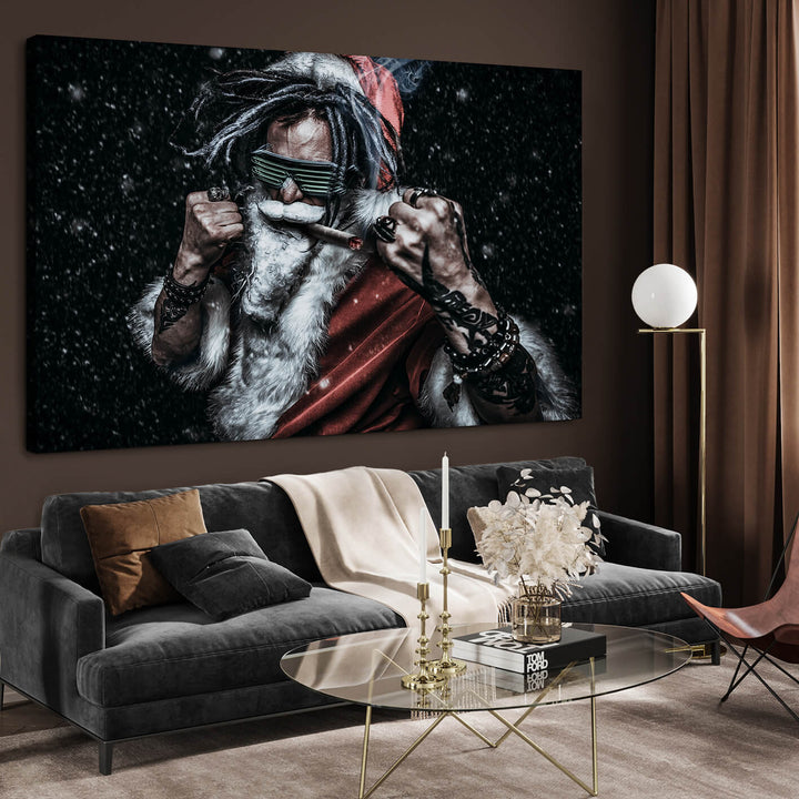 Ljuddämpande tavla - Bad Santa