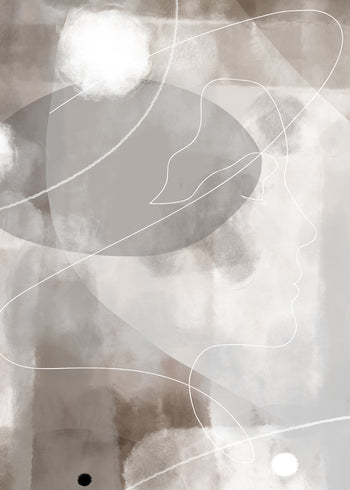 Ljuddämpande tavla - Abstract No2