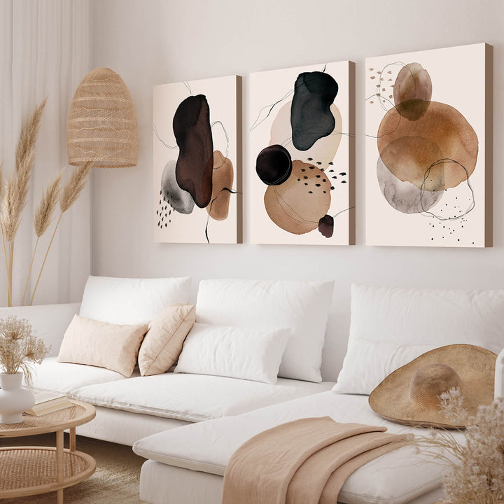 Canvastavla - Circle Graphic No1