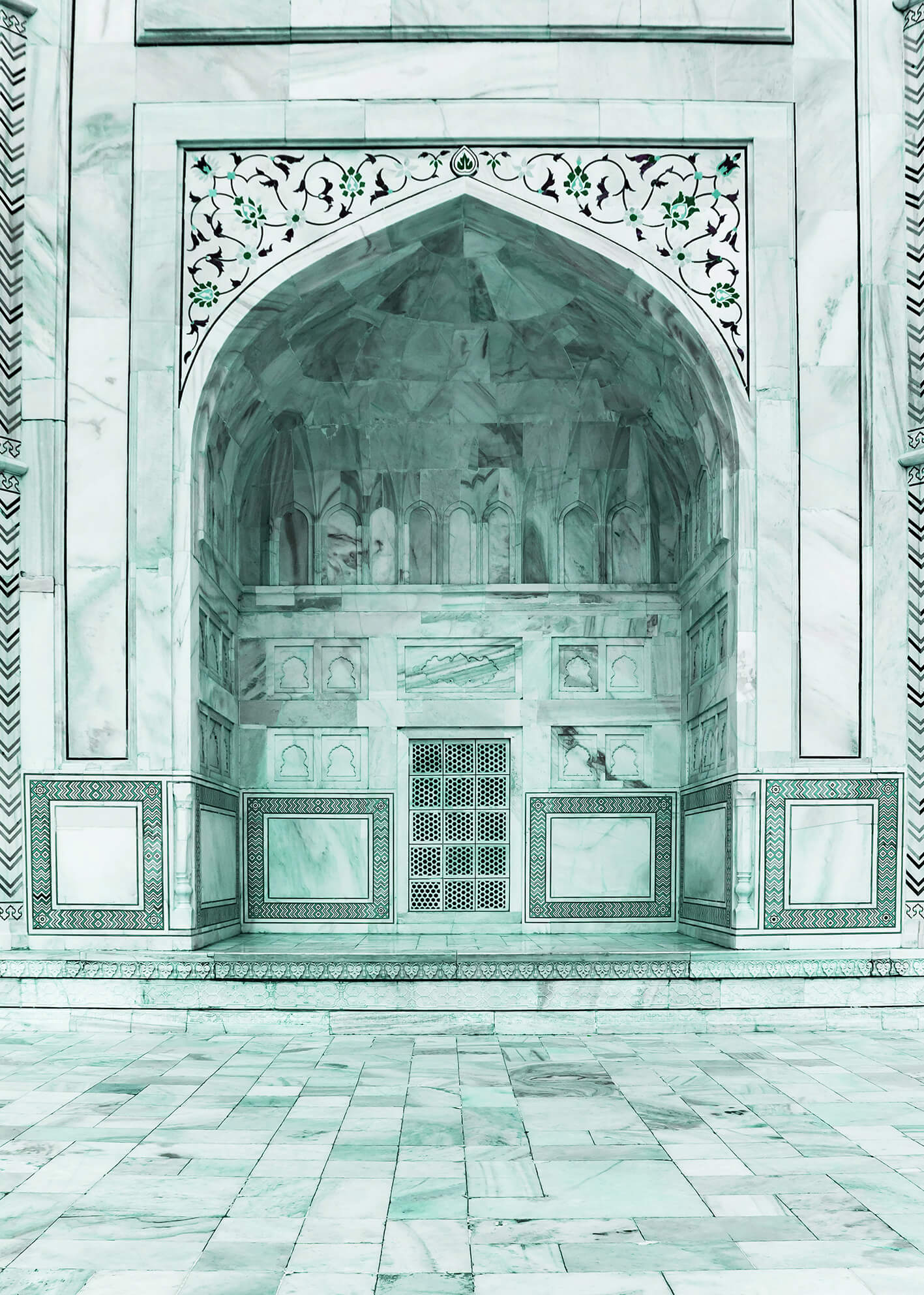Ljuddämpande tavla  - Taj Mahal