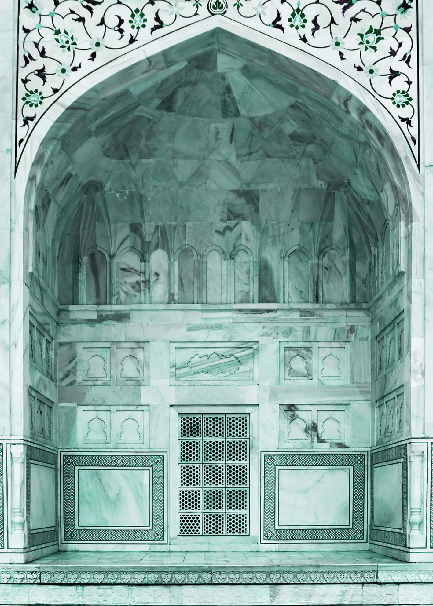 Ljuddämpande tavla  - Taj Mahal