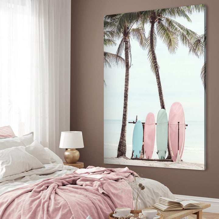Ljuddämpande tavla  - Surfboards aesthetic