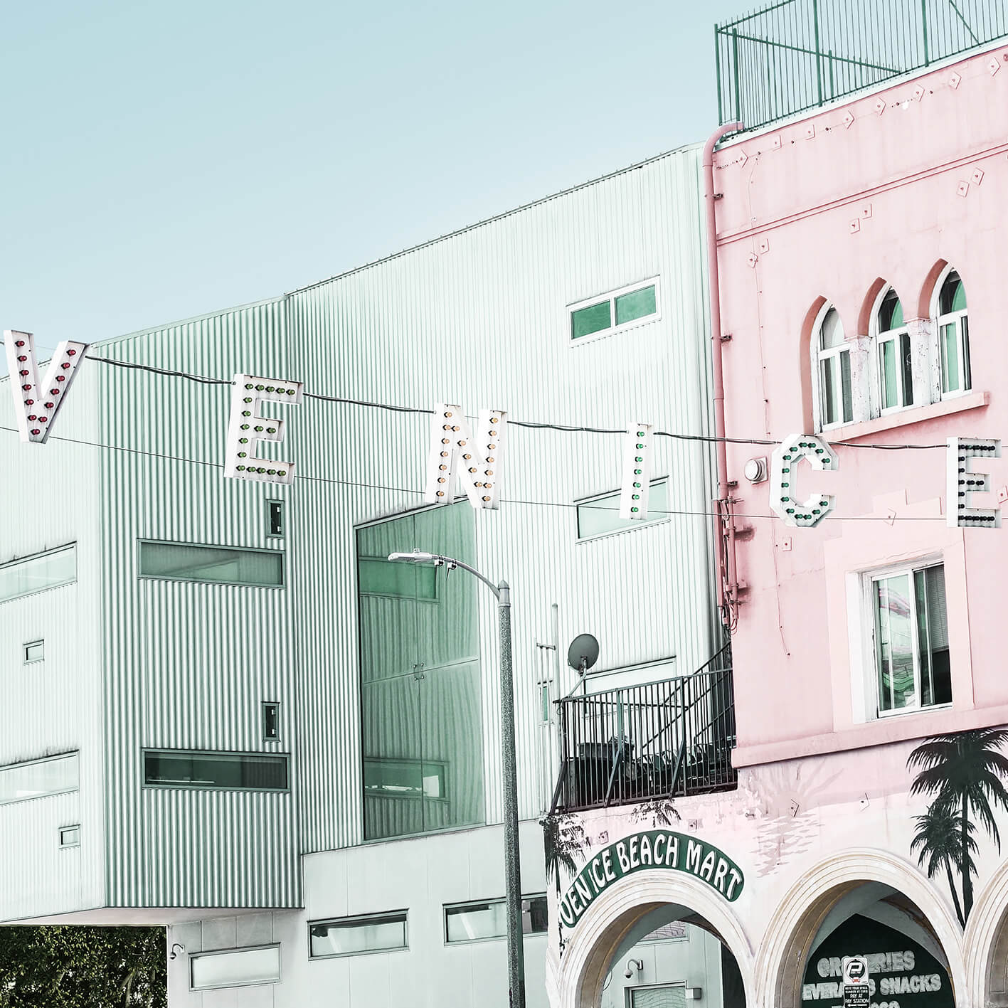 Ljuddämpande tavla  - Venice building 