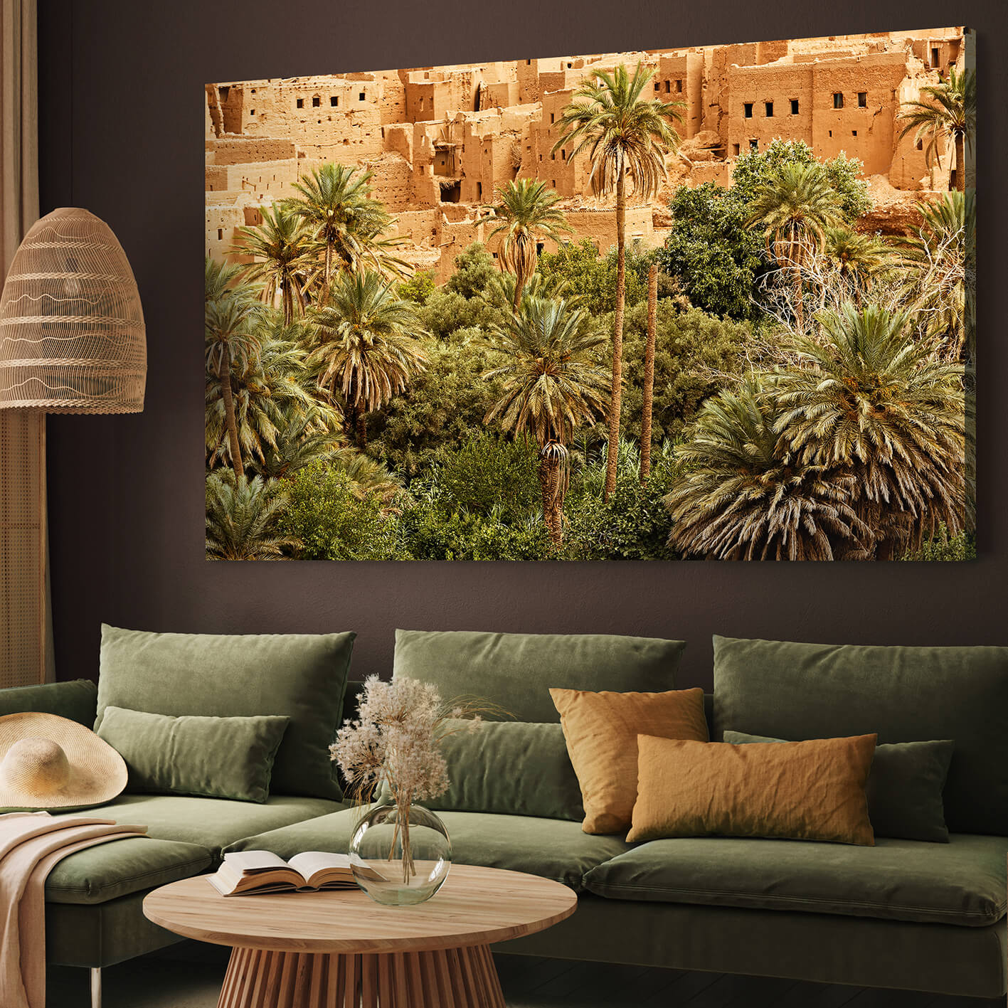 Ljuddämpande tavla - Morocco dades valley