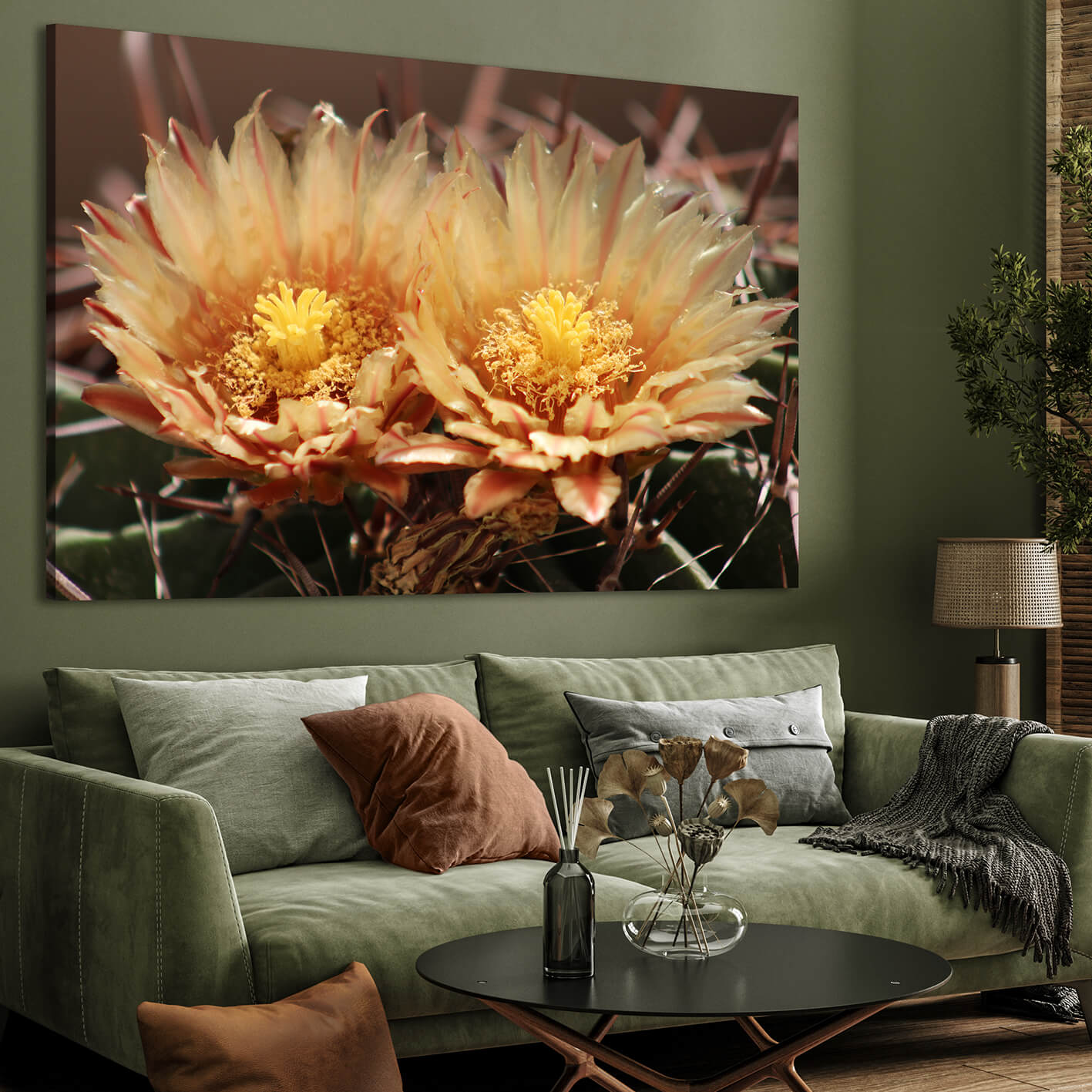 Ljuddämpande tavla - Ferocactus