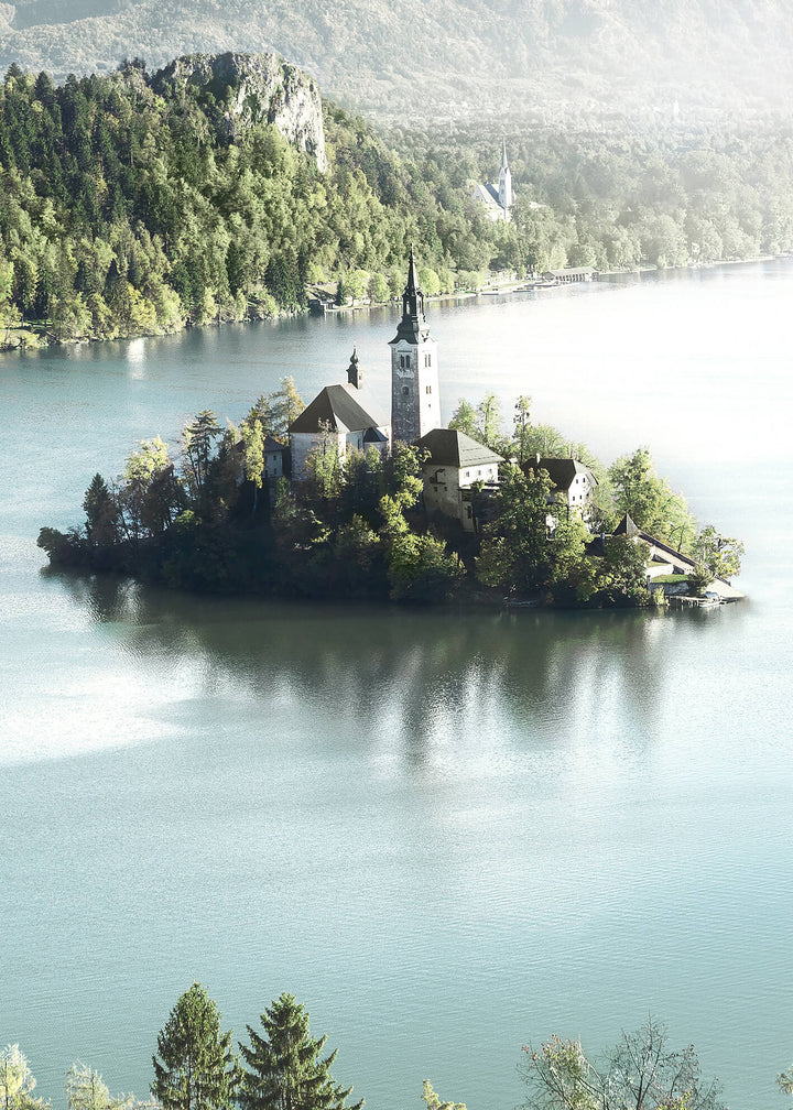 Ljuddämpande tavla - Lake Bled