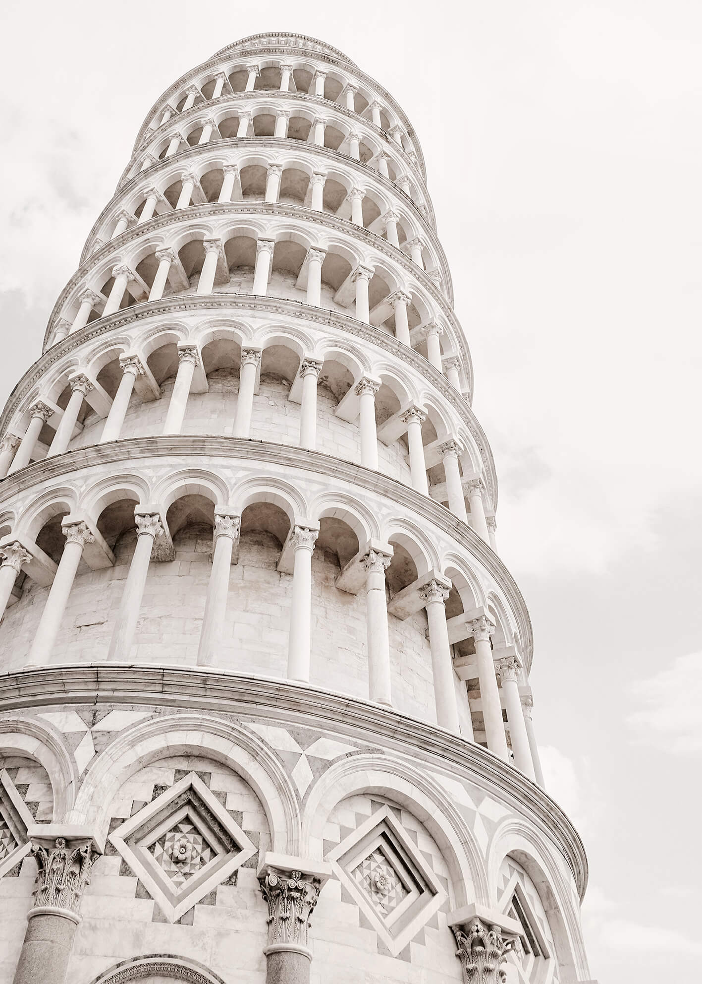 Ljuddämpande tavla - Tower of Pisa