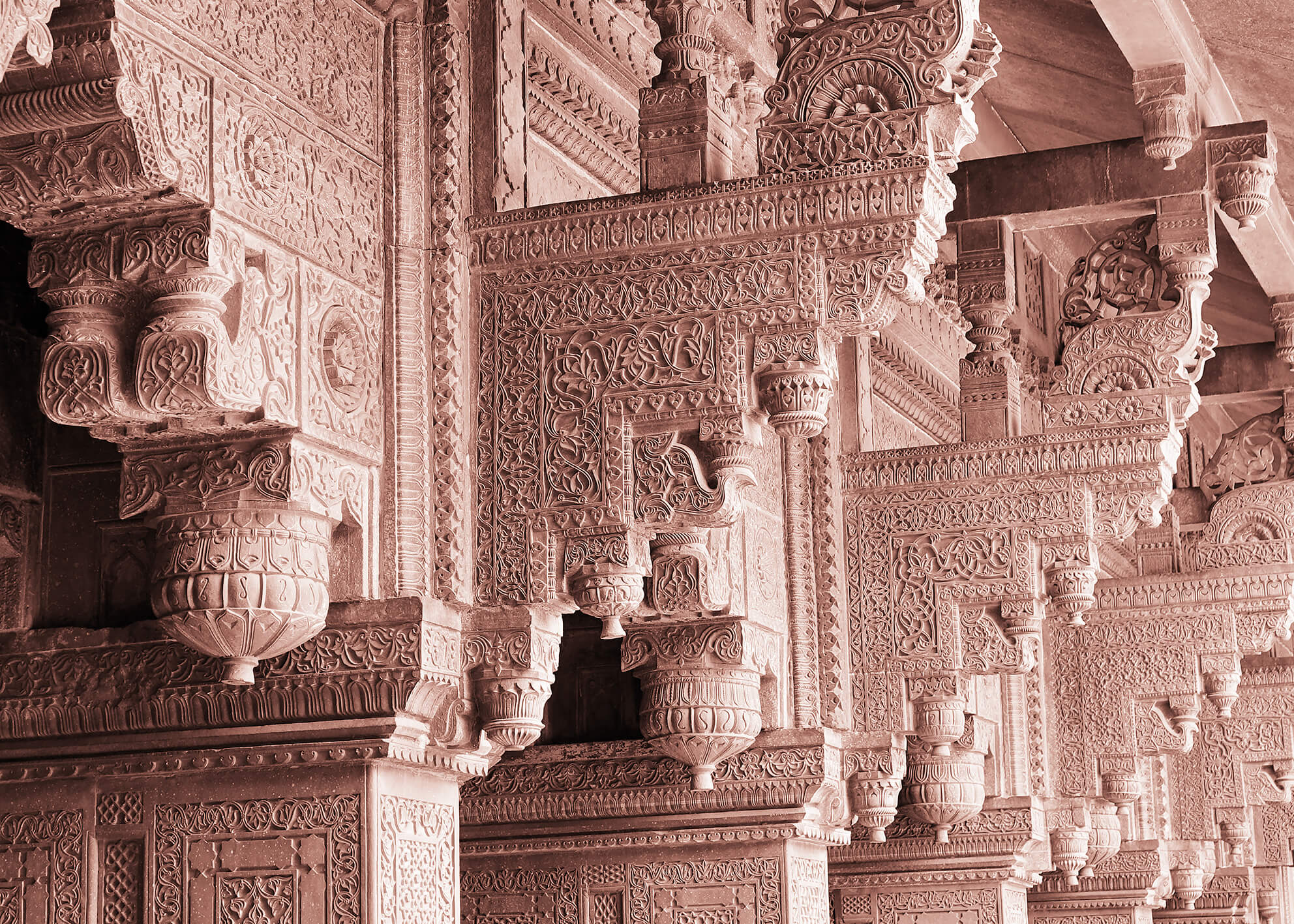 Ljuddämpande tavla - Red Fort 