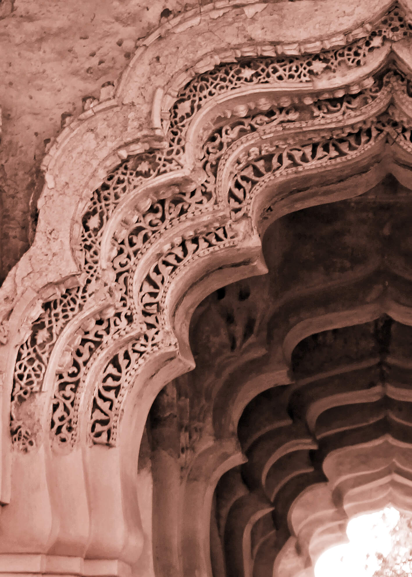 Ljuddämpande tavla - Lotus Mahal 