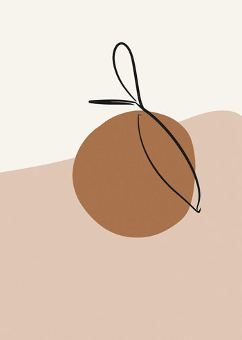 Ljuddämpande tavla - Boho Shapes No1