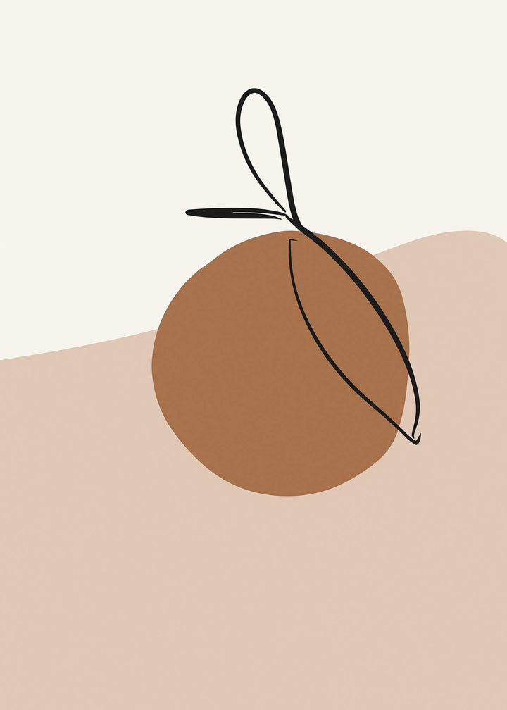 Ljuddämpande tavla - Boho Shapes No1