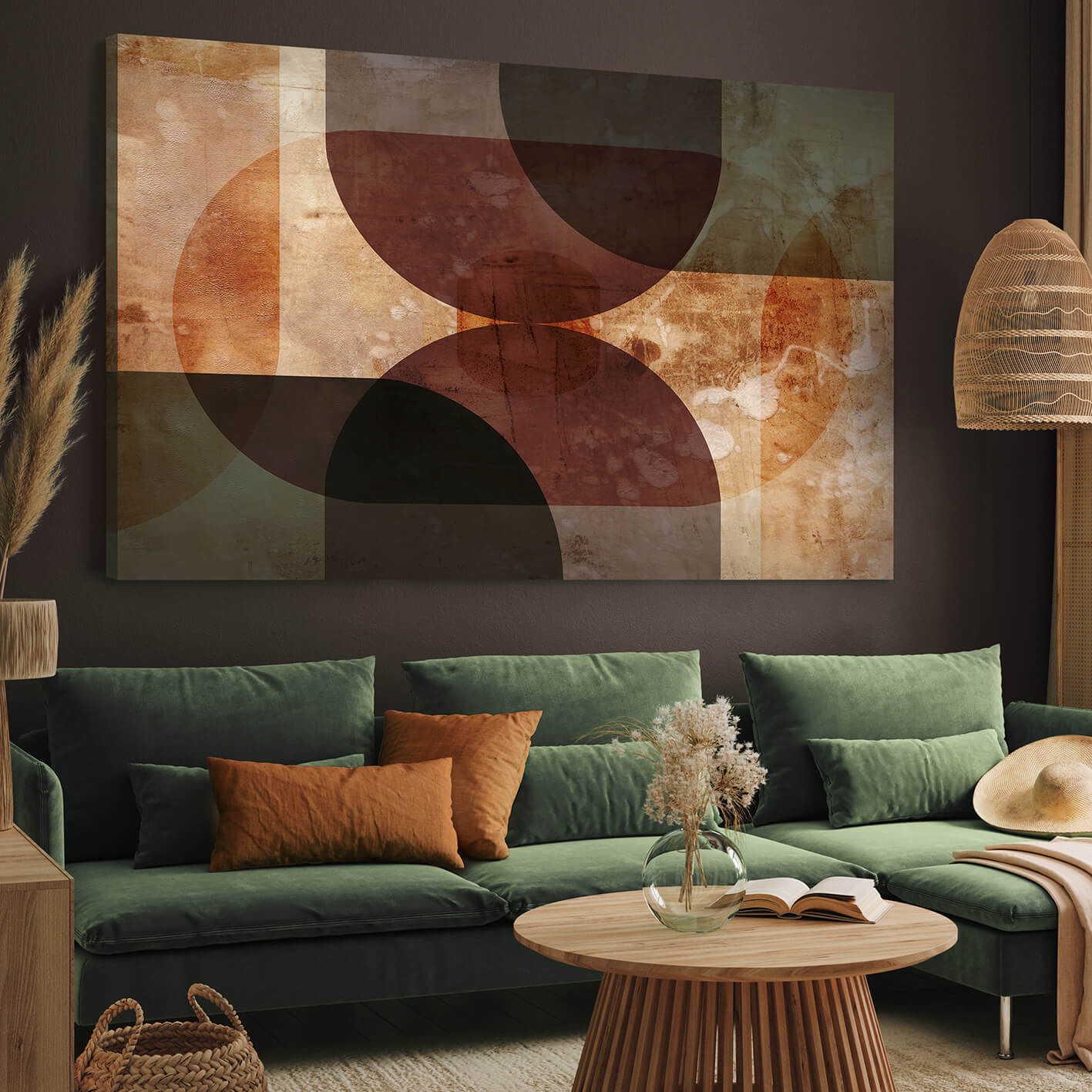 Ljuddämpande tavla - Nature Graphic No2