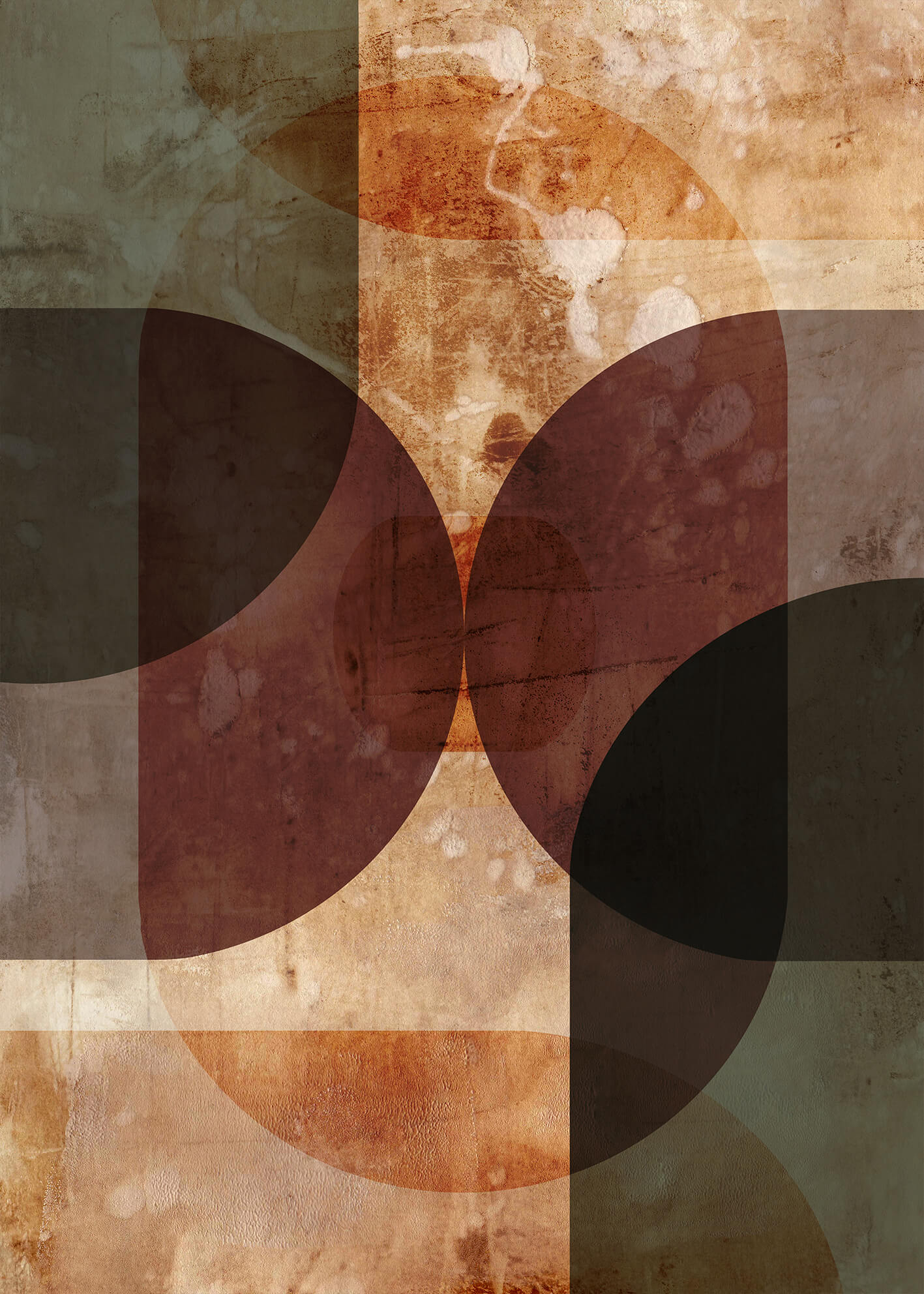 Ljuddämpande tavla - Nature Graphic No2